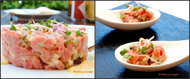 steaktartarcollagesinhuevo